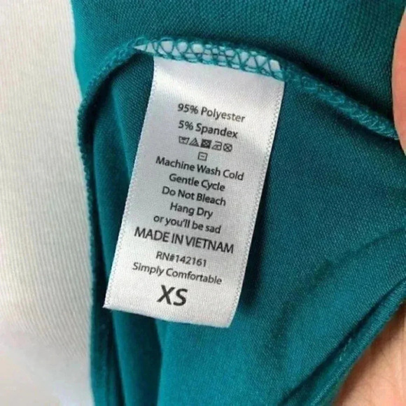 Lularoe dress straight Julia sz XS 0-2 color block - Picture 7 of 9